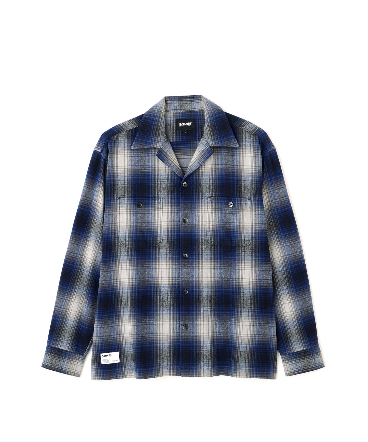 OMBRE CHECK FLANNEL SHIRT/オンブレ チェック フランネル シャツ