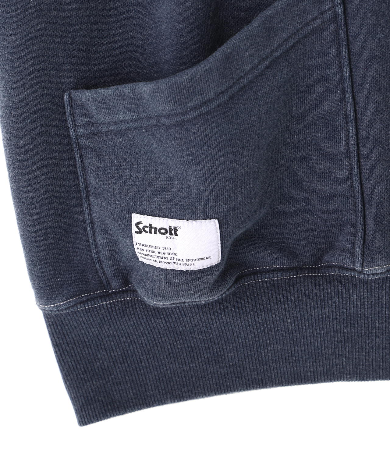 HALF ZIP HOODED SWEAT/ハーフジップ パーカー | Schott（ショット