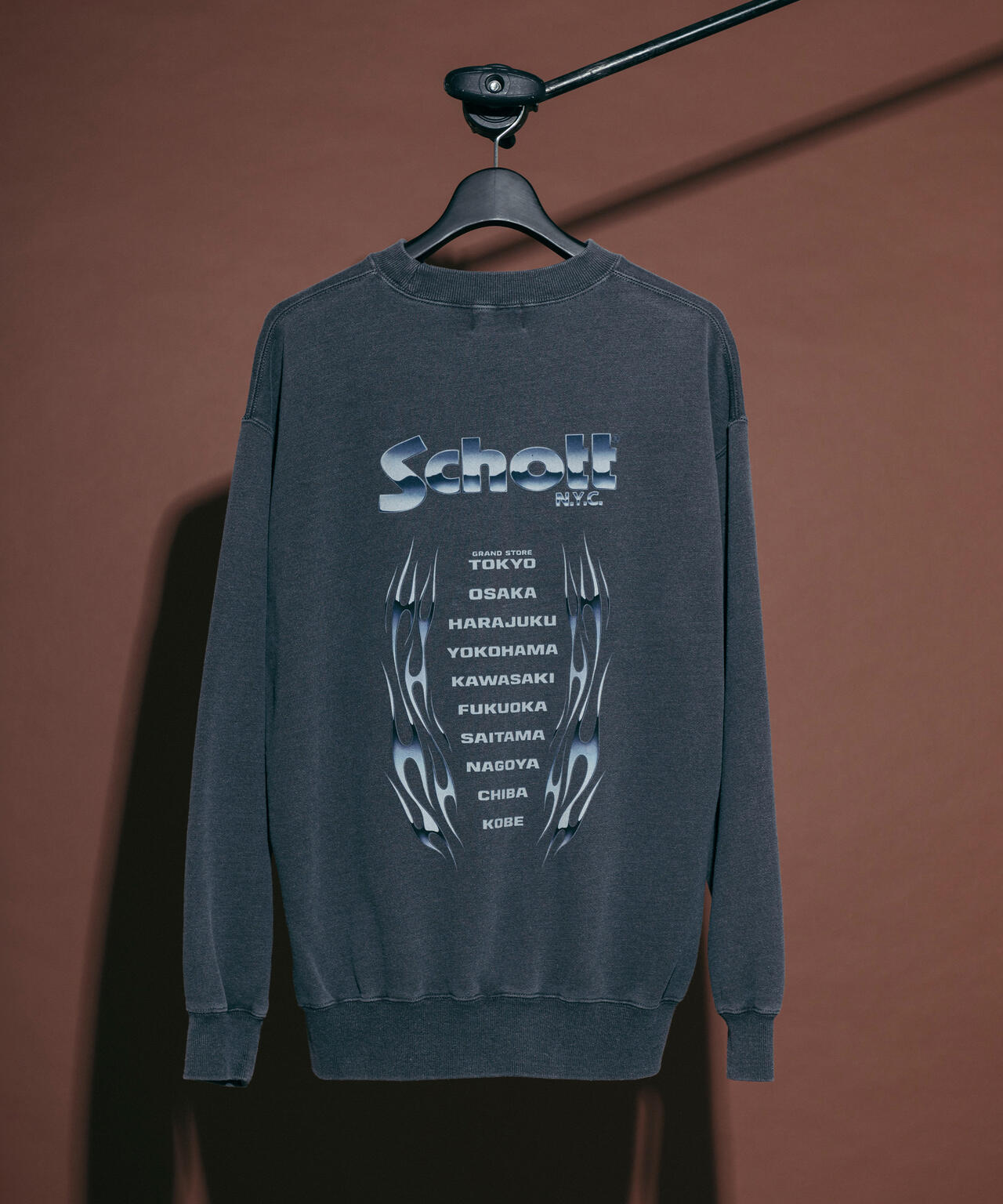 STORE LOCATION SWEAT/ストアロケーション スウェット | Schott