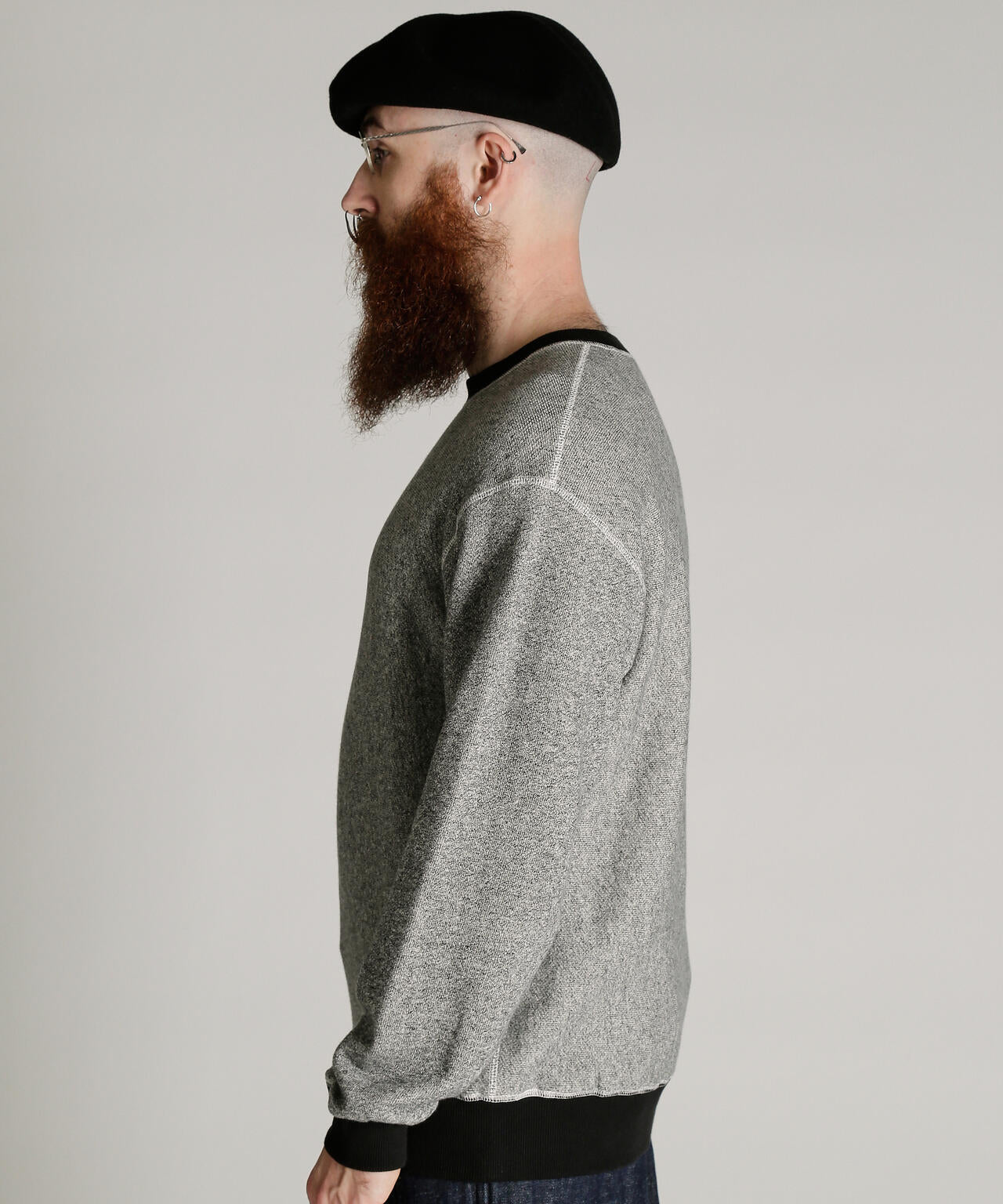 SALT AND PEPPER CREW SWEAT/ソルトアンドペッパー スウェット