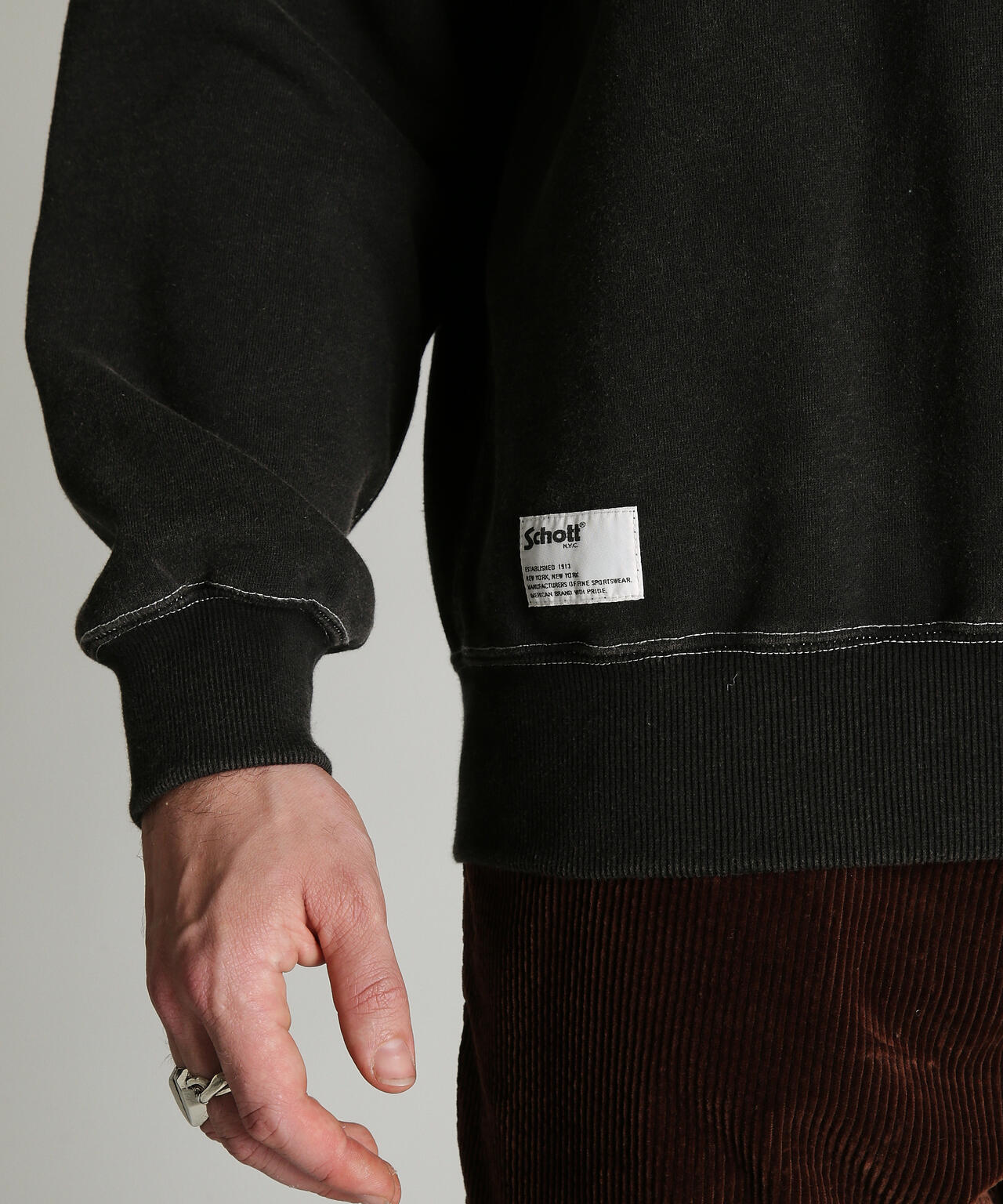 HALF ZIP SWEAT/ハーフ ジップ スウェット | Schott（ショット