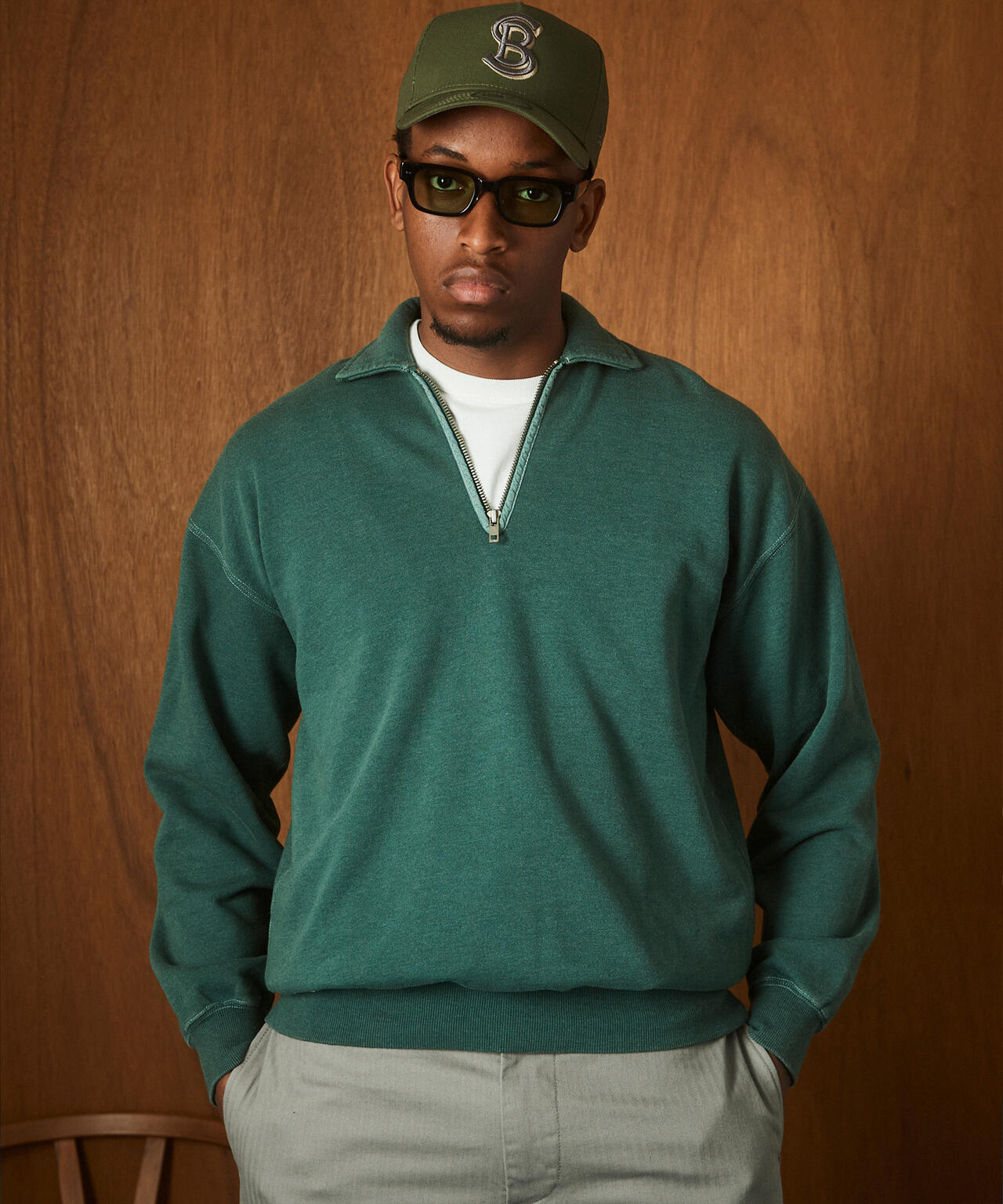 HALF ZIP SWEAT/ハーフ ジップ スウェット | Schott（ショット