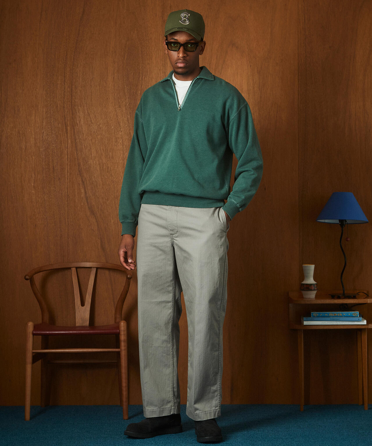 HALF ZIP SWEAT/ハーフ ジップ スウェット | Schott（ショット
