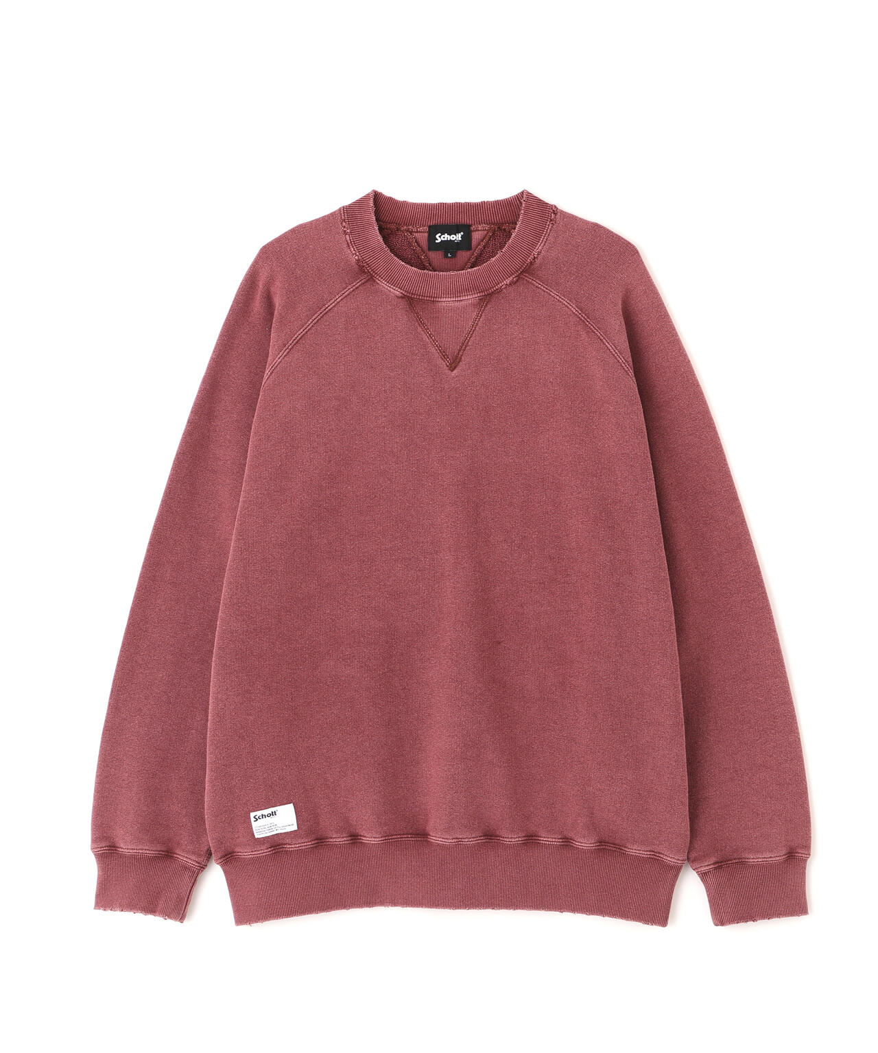 ASING DOUBLE V SWEAT/エイジング ダブル V スウェット