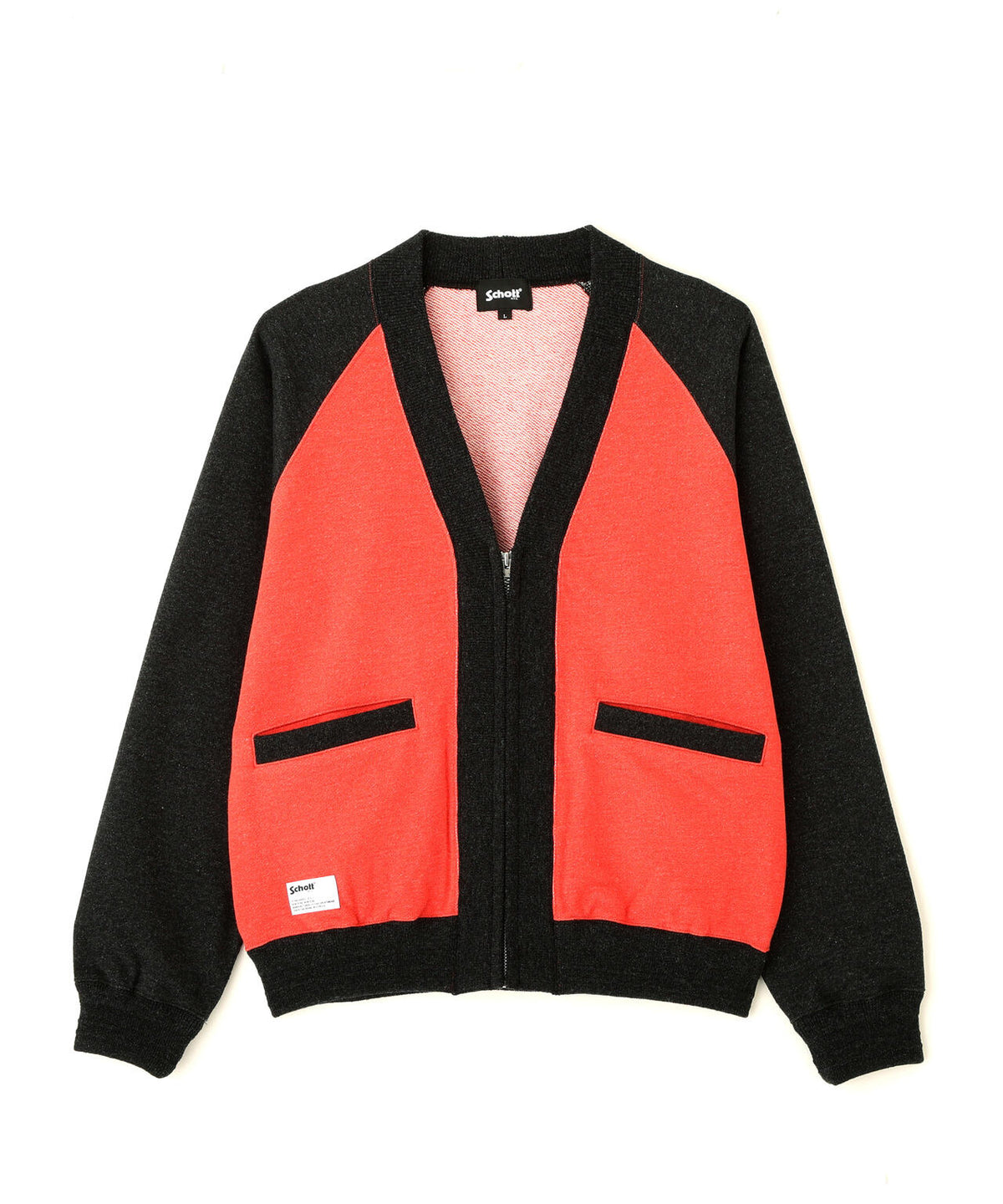 2TONE SWEAT CARDIGAN/2トーン スウェット カーディガン