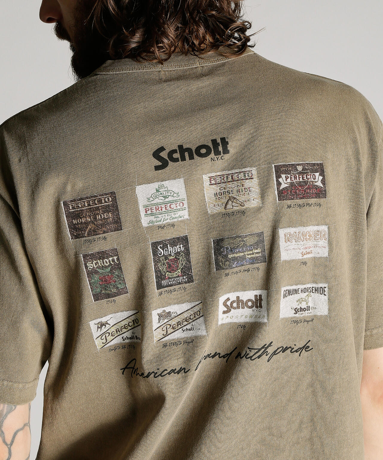 T-SHIRT ARCHIVE TAG/Tシャツ アーカイブ タグ | Schott（ショット