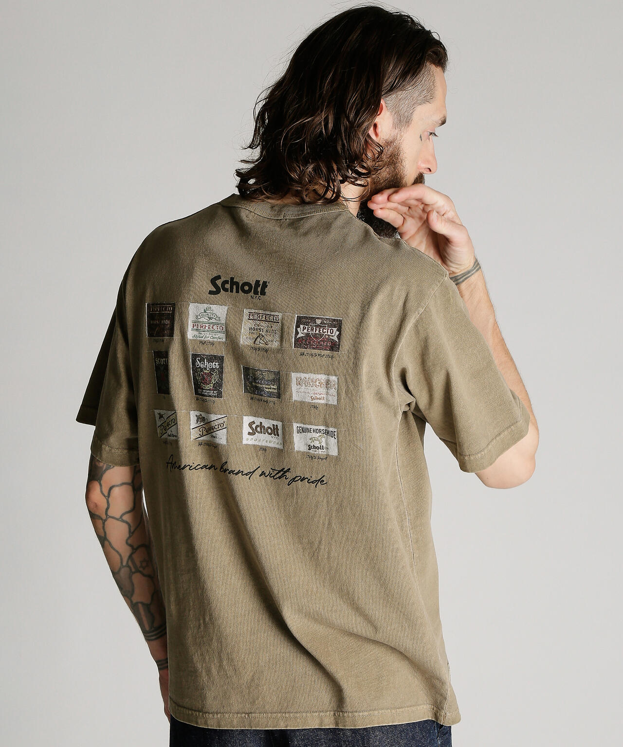 T-SHIRT ARCHIVE TAG/Tシャツ アーカイブ タグ | Schott（ショット