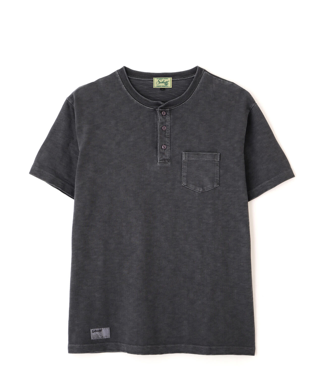 SLUB HENLEY T-SHIRT/スラブ ヘンリー Tシャツ