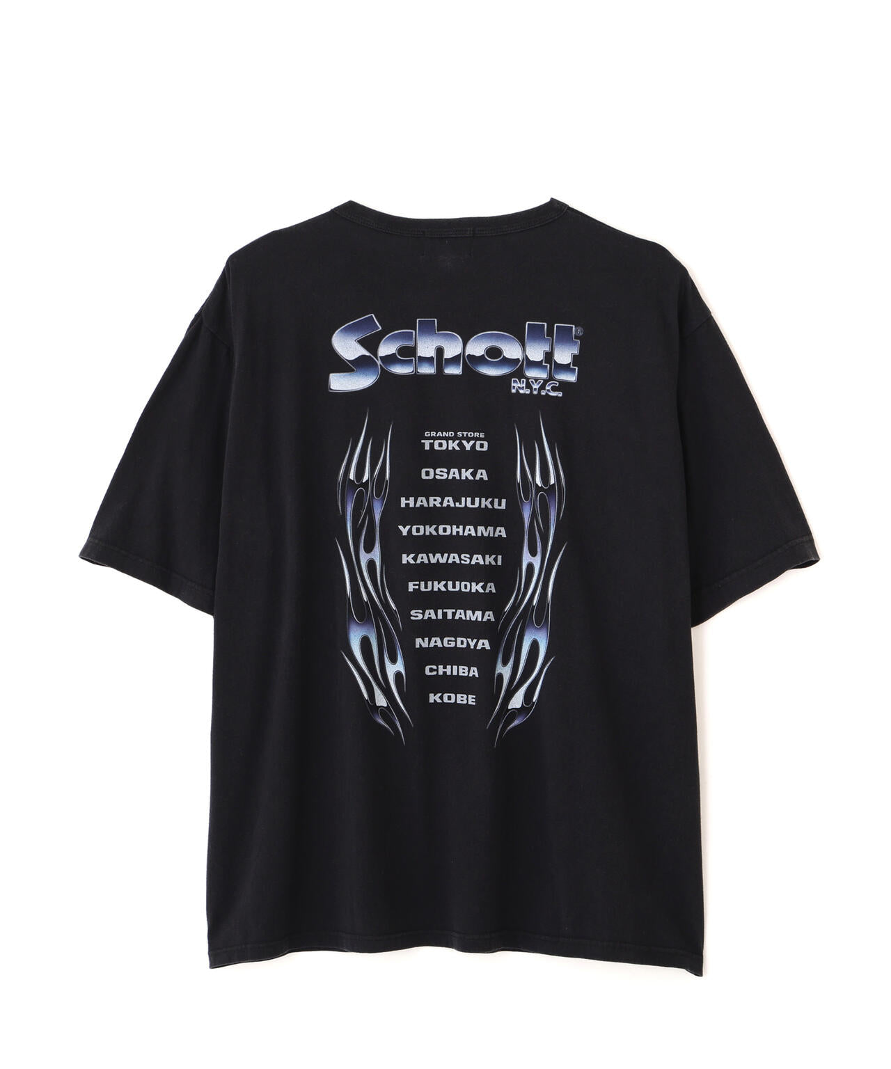 STORE LOCATION T-SHIRT/ストア ロケーション Tシャツ | Schott