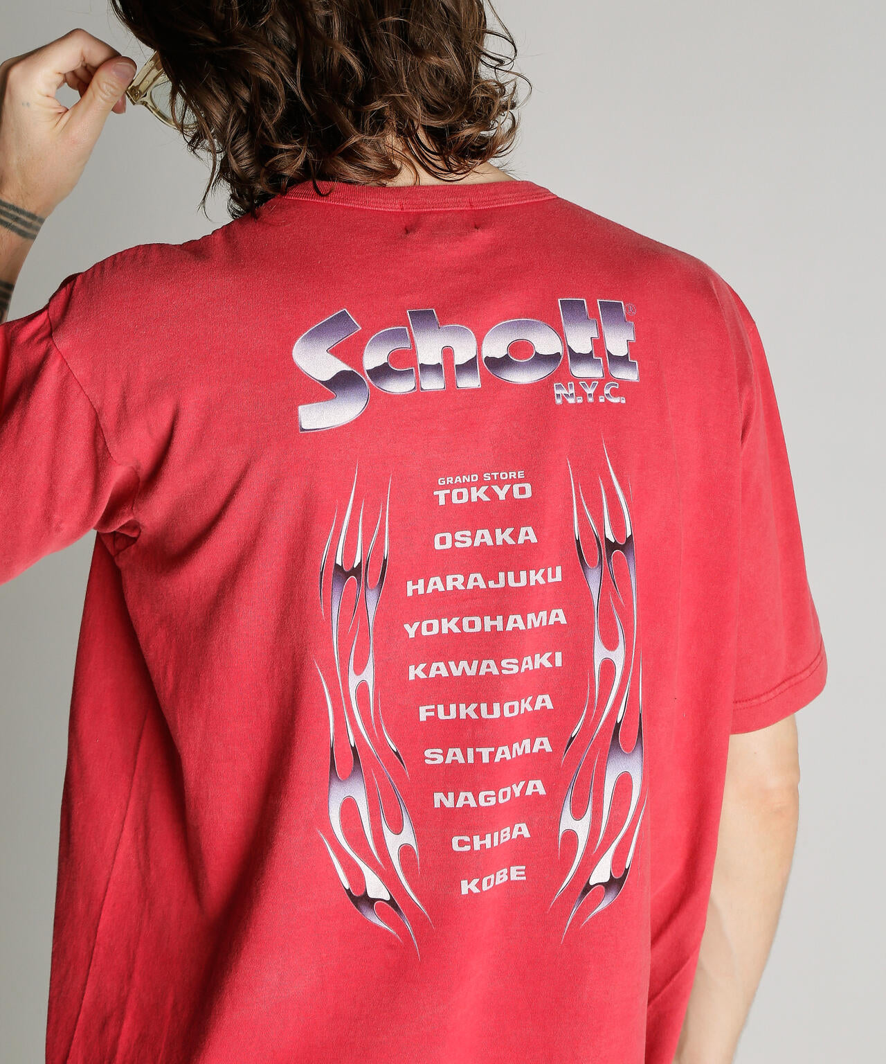 STORE LOCATION T-SHIRT/ストア ロケーション Tシャツ | Schott