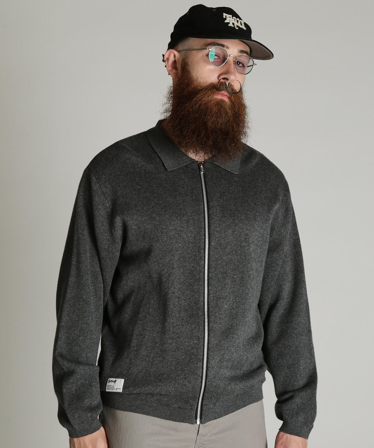 ZIP CARDIGAN/ジップカーディガン | Schott（ショット） ｜【公式