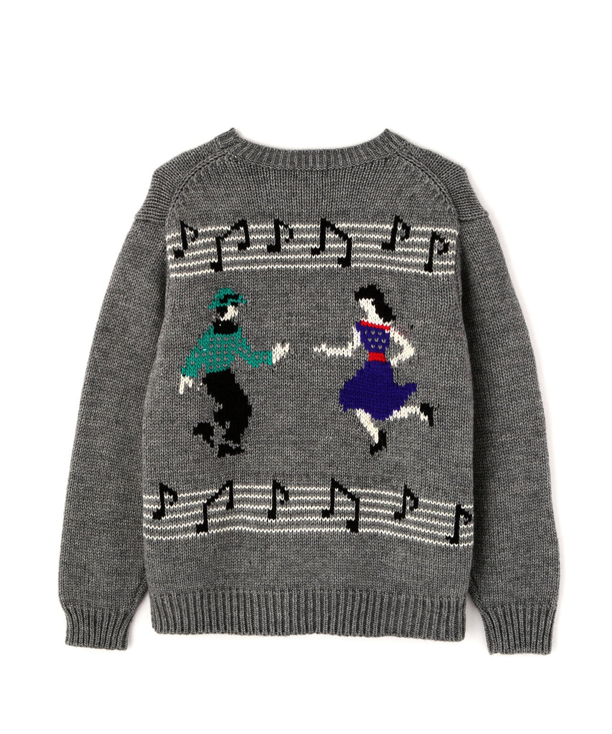 CREW KNIT SHEET MUSIC/クルー ニット シート ミュージック