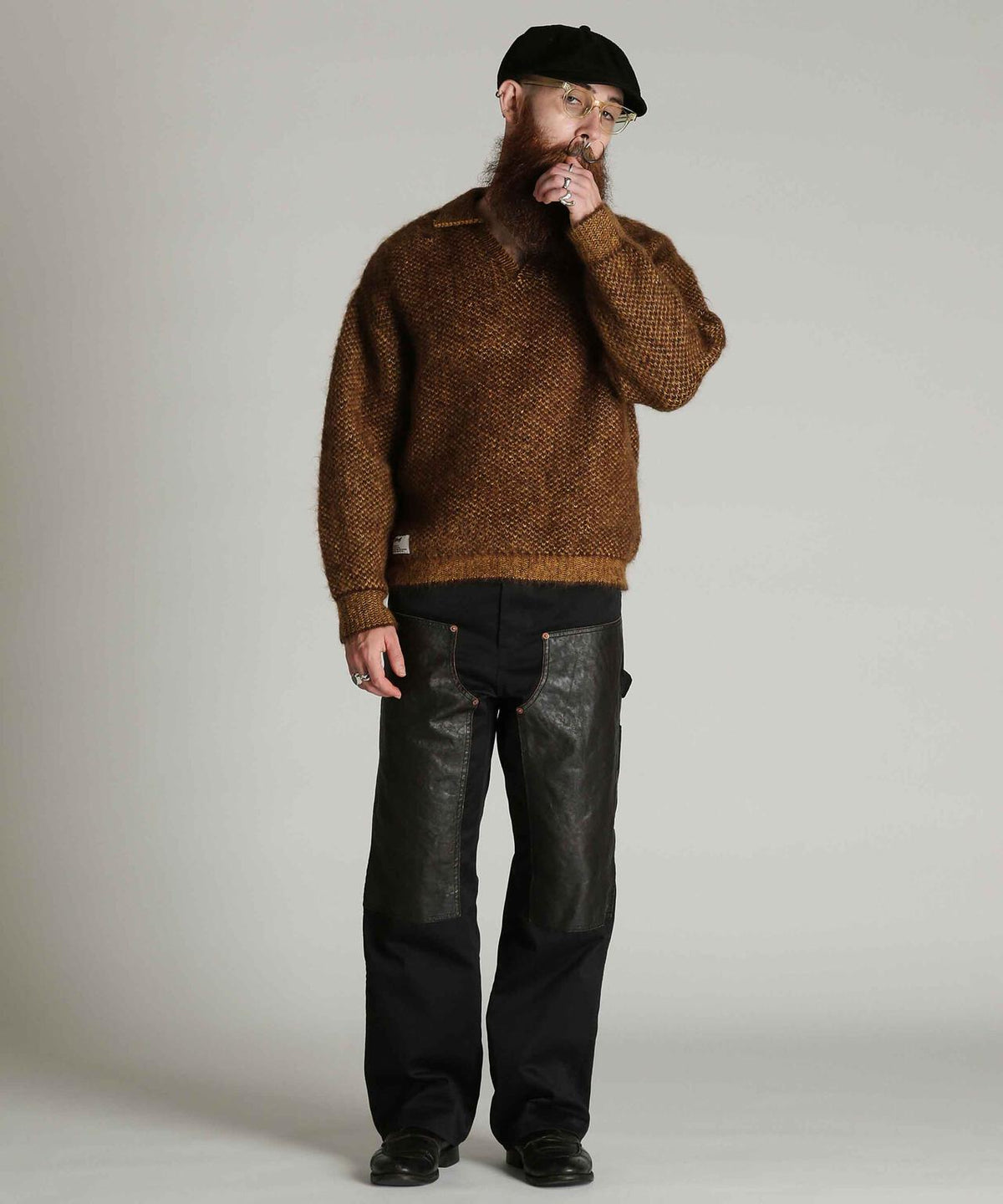 MOHAIR KNIT SKIPPER/モヘア ニット スキッパー
