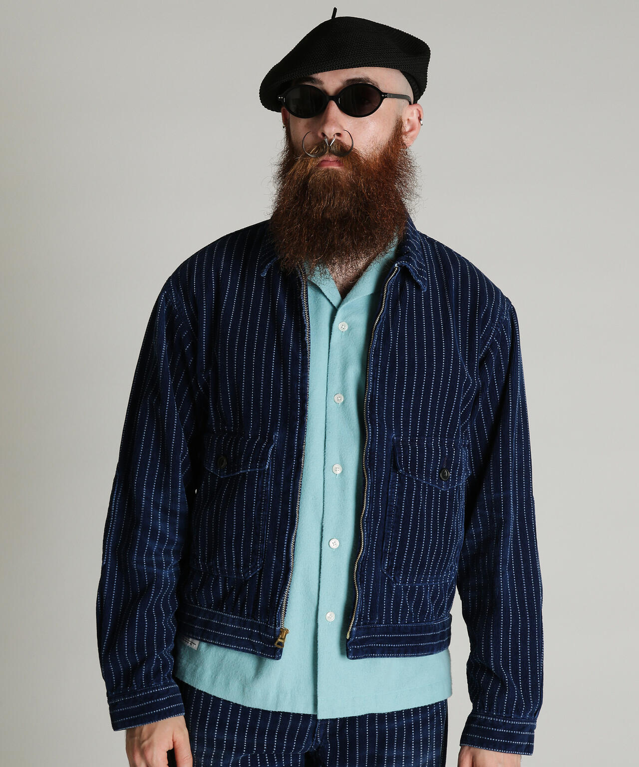 INDIGO CORDUROY JKT/インディゴコーデュロイ ジャケット