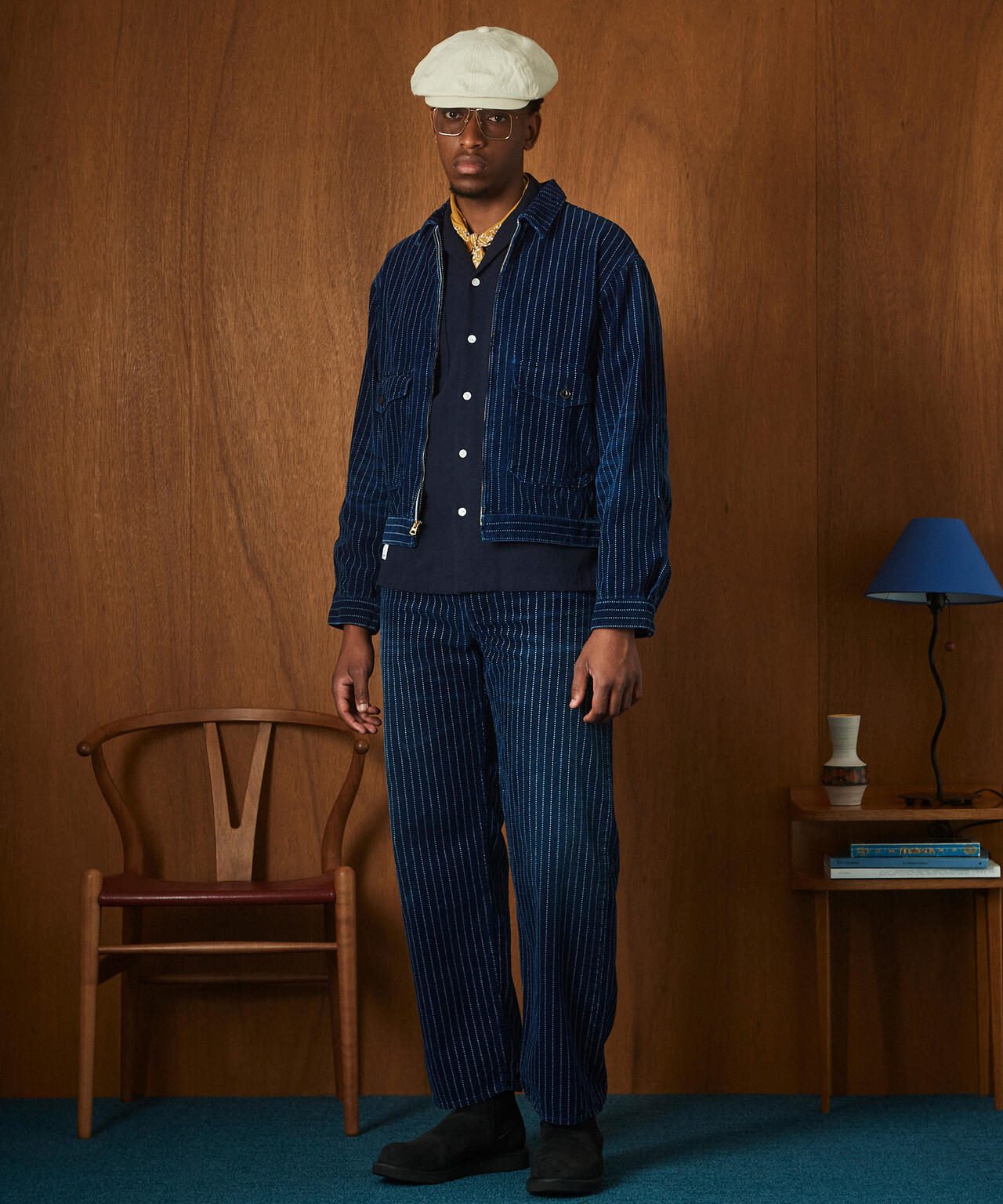INDIGO CORDUROY JKT/インディゴコーデュロイ ジャケット