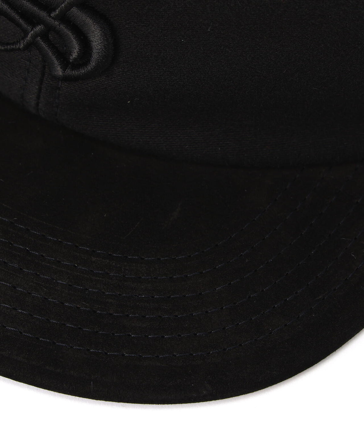 ALL BLACK 6PANEL CAP/オールブラック 6パネル キャップ