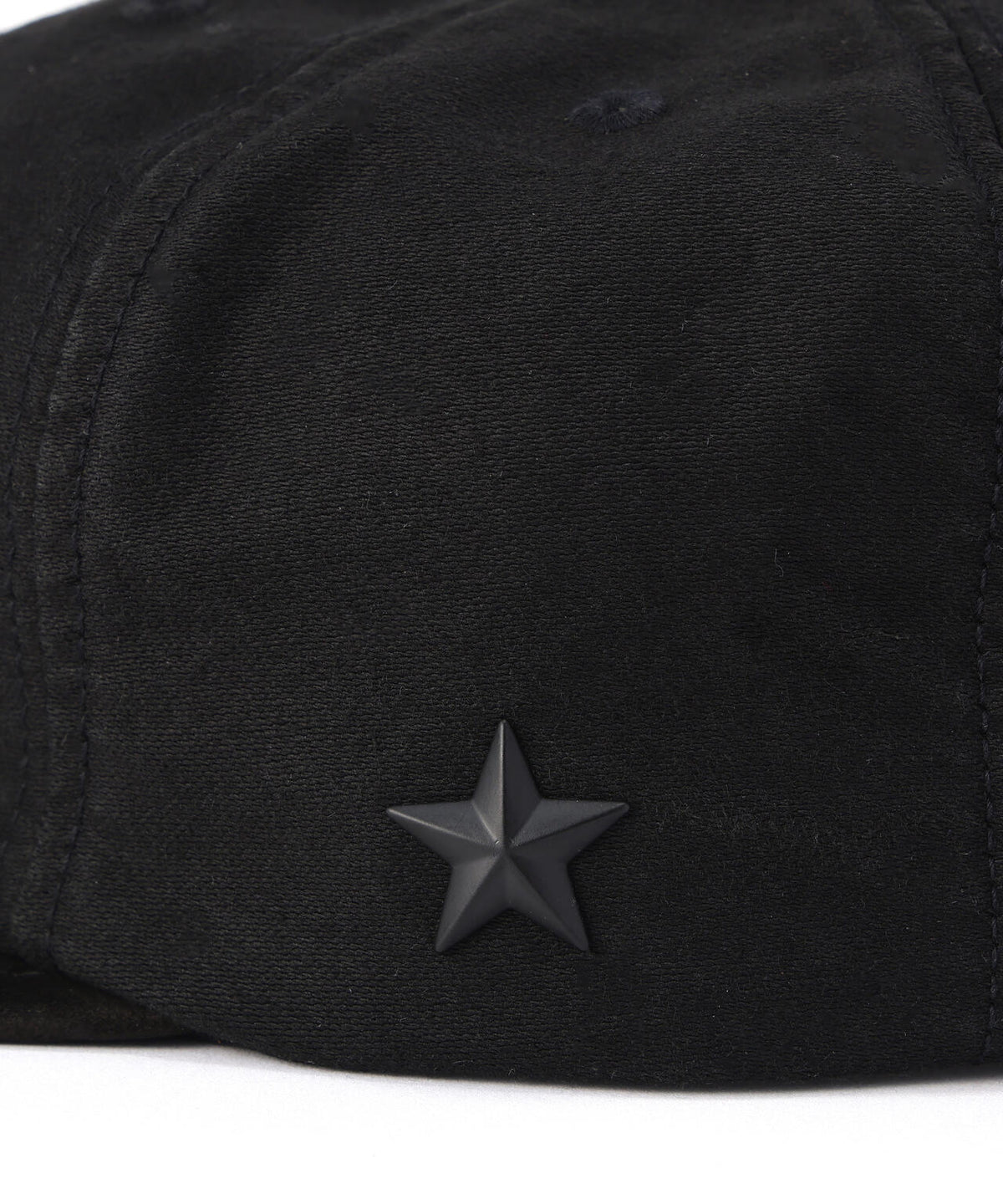 ALL BLACK 6PANEL CAP/オールブラック 6パネル キャップ