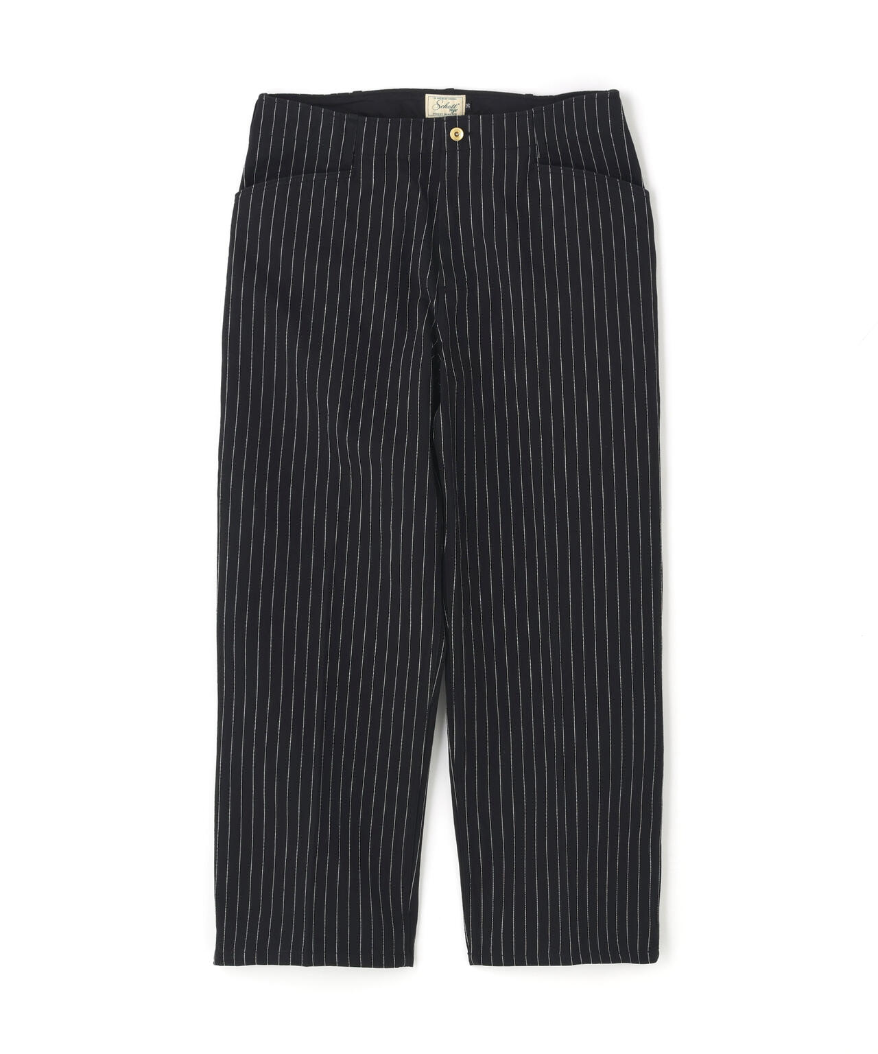 Schottストライプフリスコパンツ黒34 STRIPE FRISCO PANTS/ストライプ フリスコパンツ | Schott（ショット
