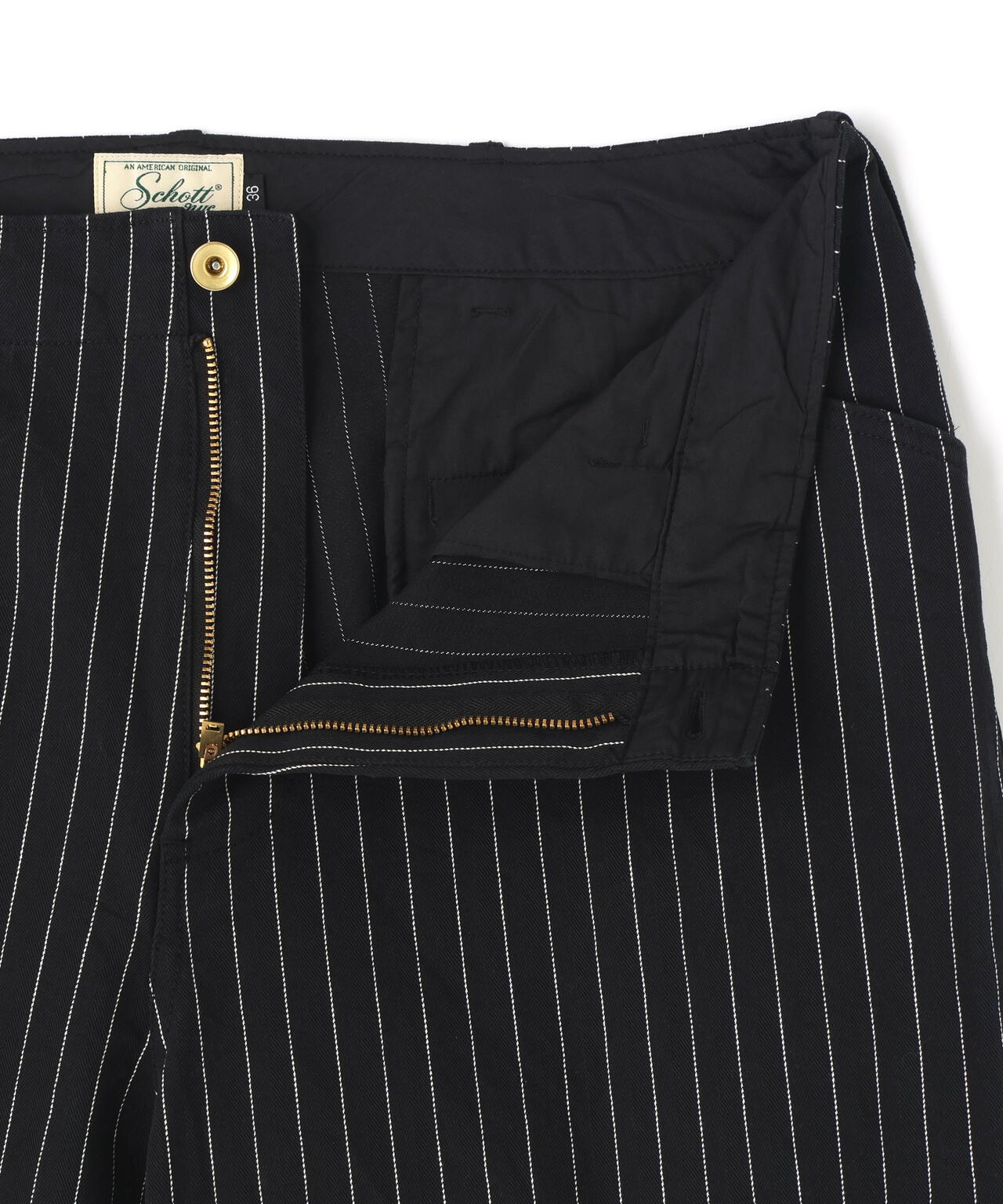 STRIPE FRISCO PANTS/ストライプ フリスコパンツ | Schott（ショット