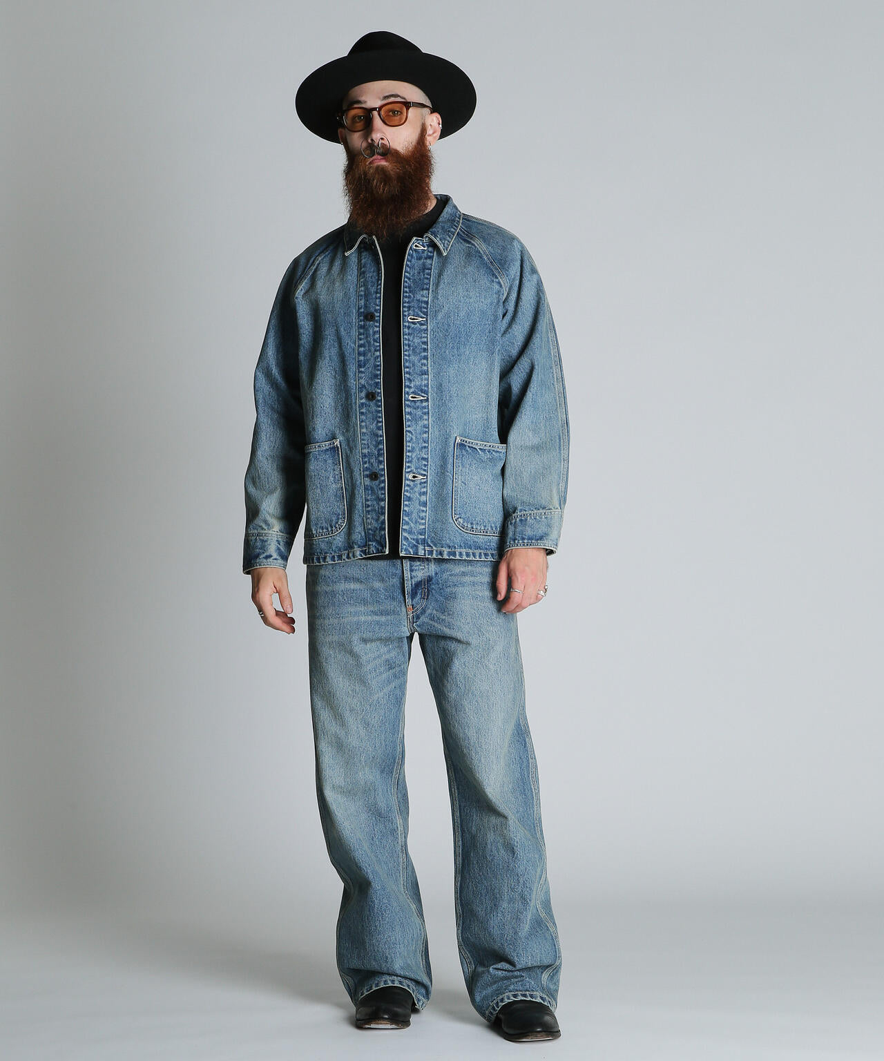 LOT.926 FP WIDE DENIM PANTS USED/ファイアプルーフ ワイド デニム