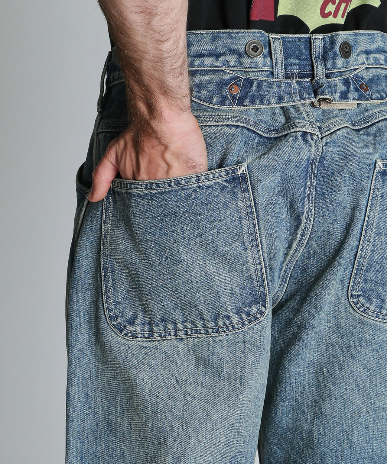 LOT.926 FP WIDE DENIM PANTS USED/ファイアプルーフ ワイド デニム