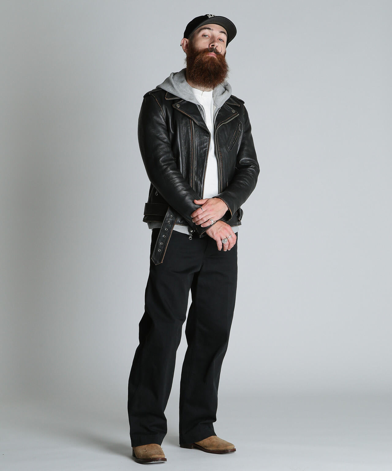 BLANK ZIP HOODED/ブランク ジップ パーカー | Schott（ショット