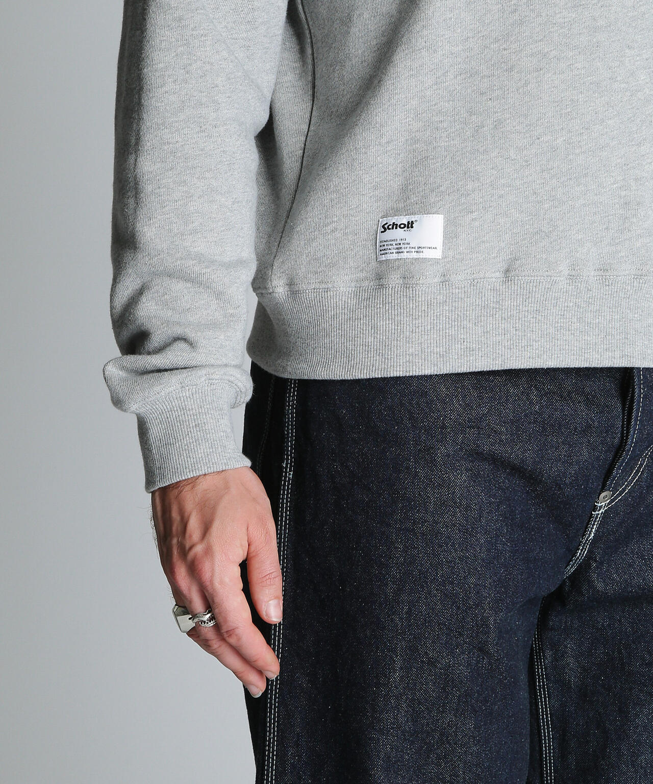 BLANK CREW SWEAT/ブランク クルー スウェット | Schott（ショット