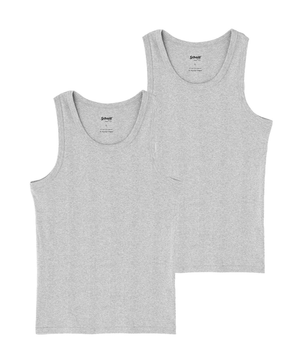 xMiller/ミラー/TANK TOP 2PACK/タンクトップ | Schott（ショット