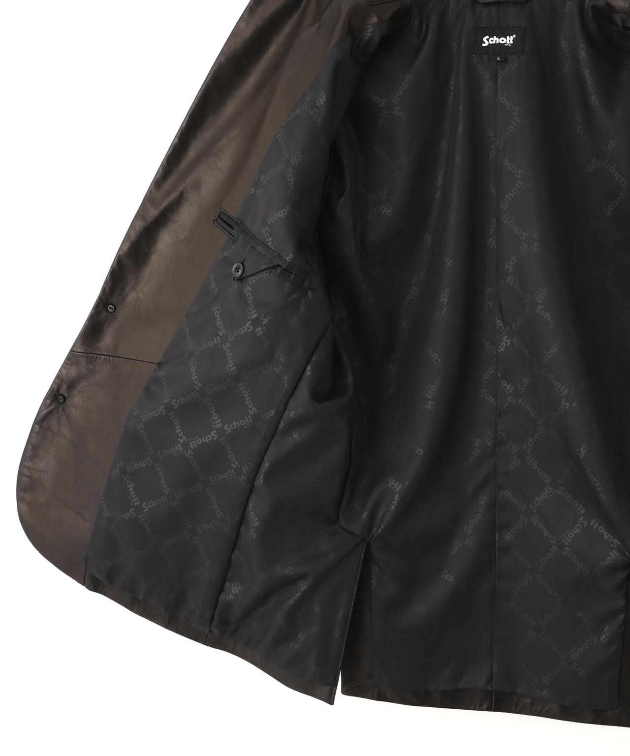 LEATHER TAILORED JACKET/レザーテーラードジャケット | Schott