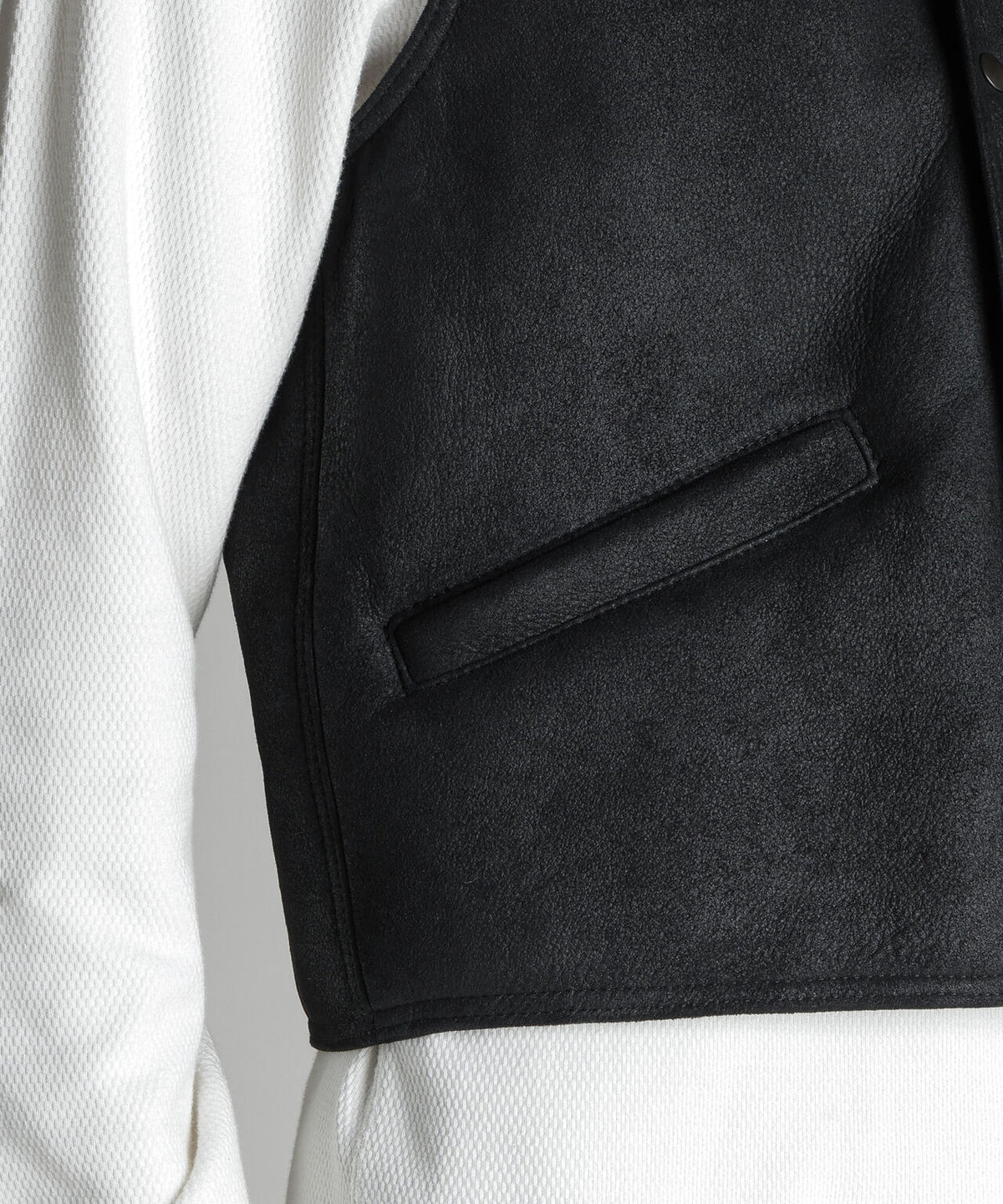 MOUTON VEST/ムートンベスト