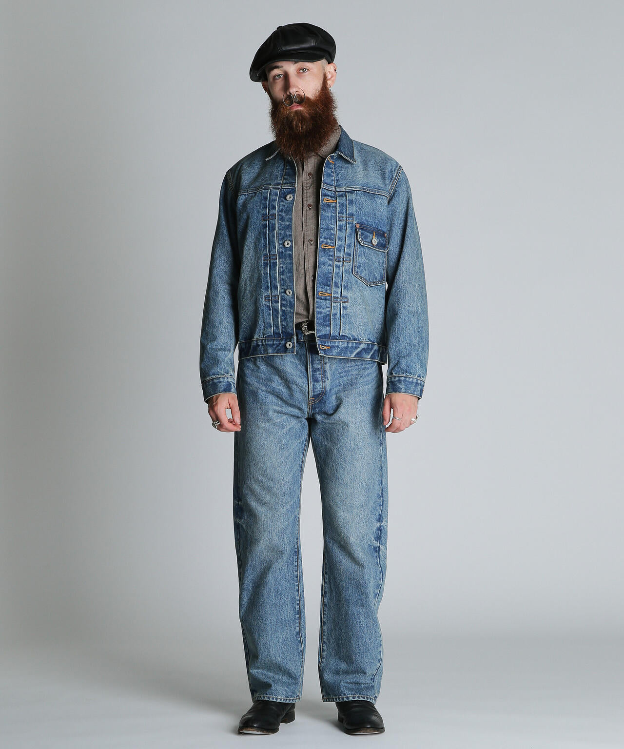 【モック】Schott LOT. 961J FP G-JKTジャケット LOT. 961J FP G-JKT/ファイアプルーフ デニムジャケット | Schott