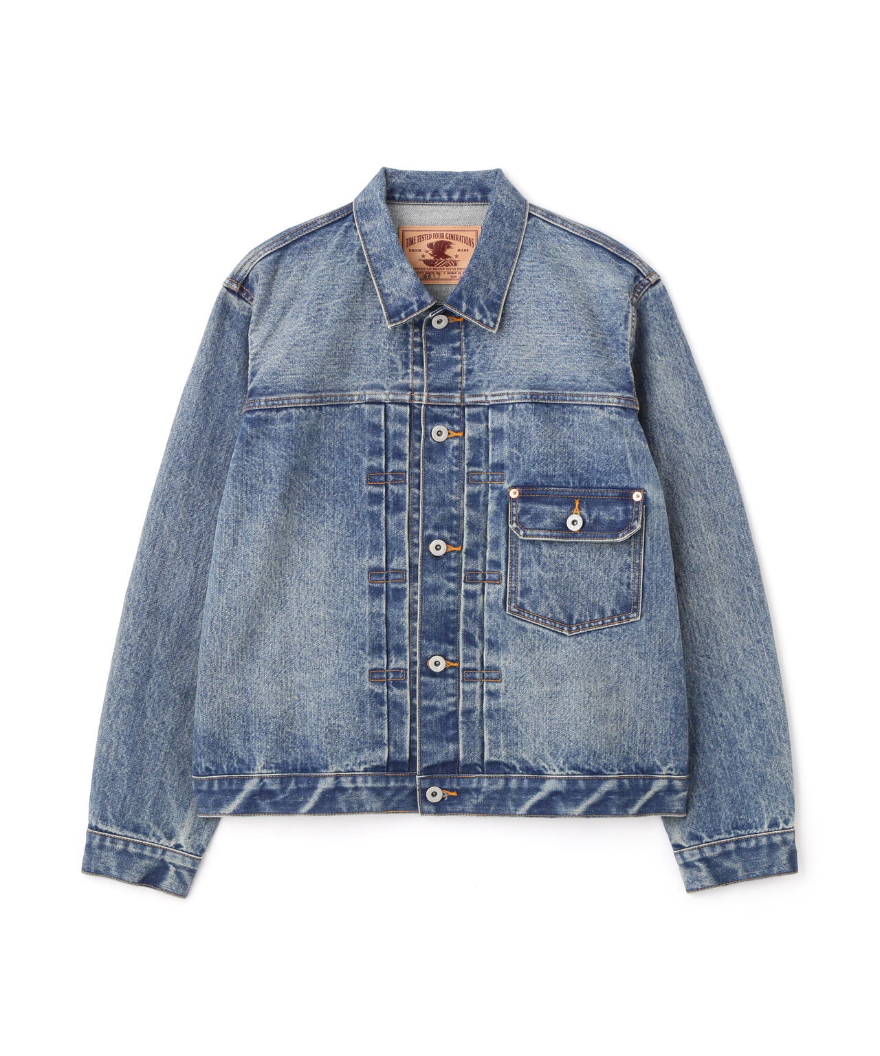 【モック】Schott LOT. 961J FP G-JKTジャケット LOT. 961J FP G-JKT USED/ファイアプルーフ デニムジャケット ユーズド