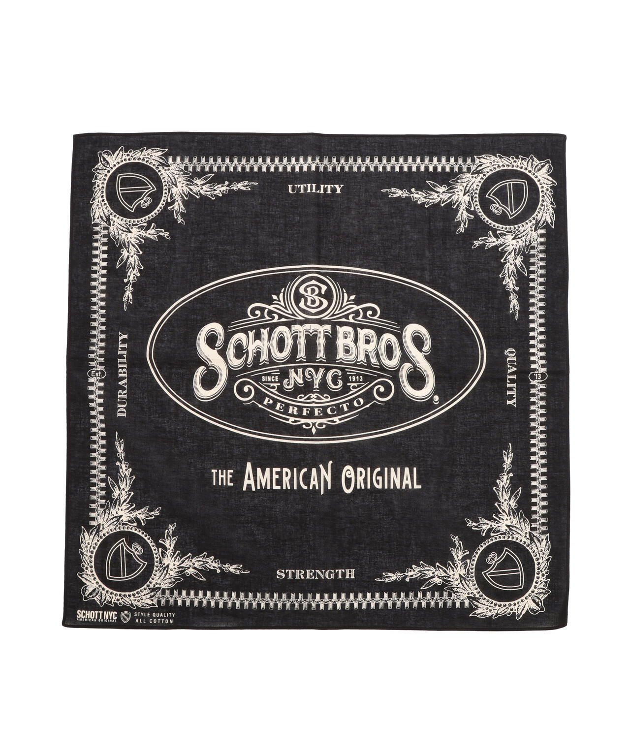 BANDANA EMBLEM/バンダナ エンブレム | Schott（ショット） ｜【公式