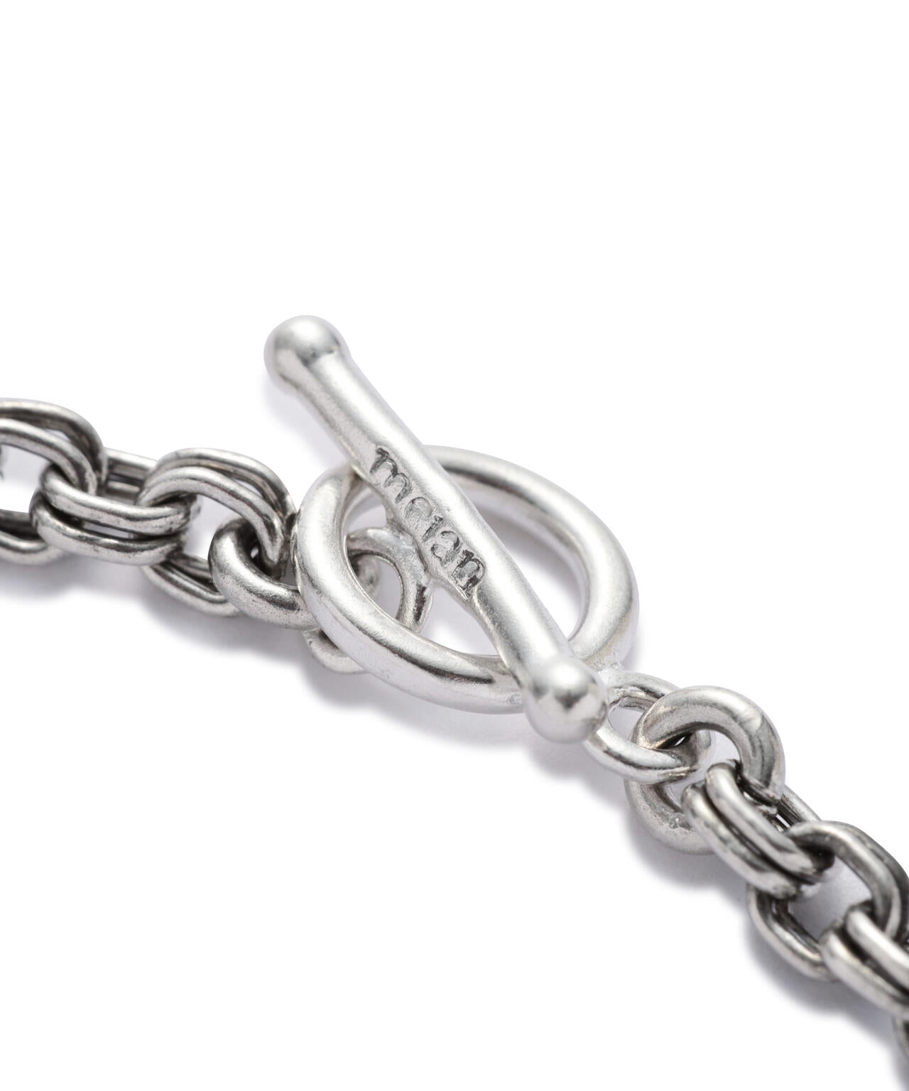 meian/メイアン/STERLING SILVER DOUBLE LINK CHAIN NECKLACE