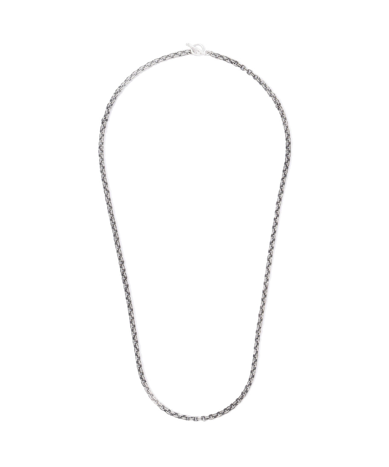 meian/メイアン/STERLING SILVER DOUBLE LINK CHAIN NECKLACE