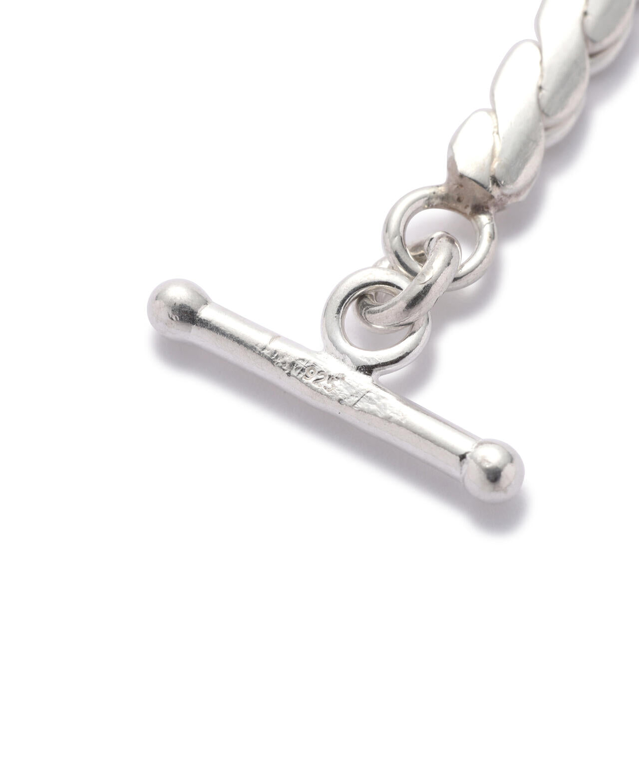 meian/メイアン/STERLING SILVER PYTHON TAIL CHAIN NECKLACE/パイソンテールチェーンネックレス