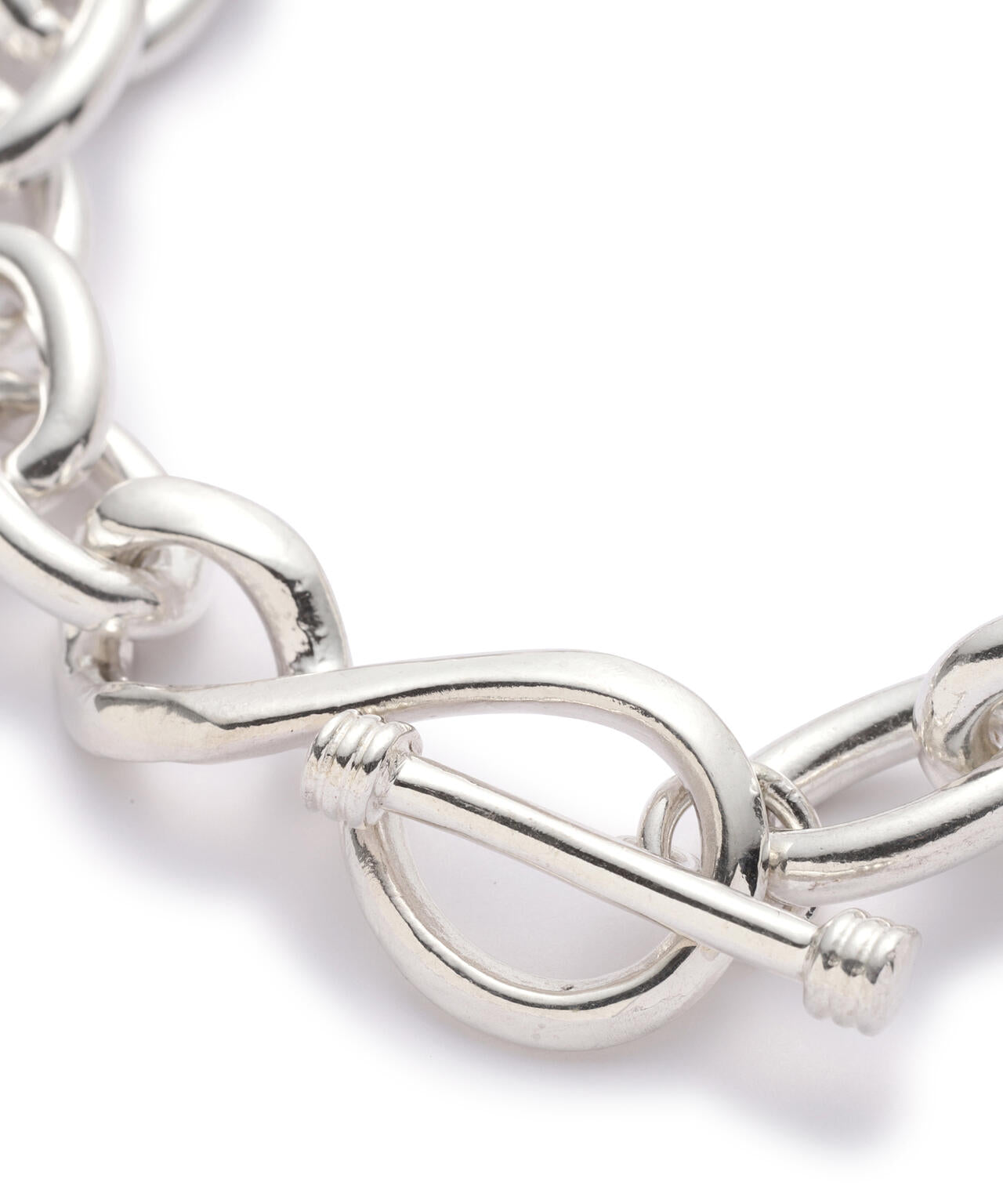 meian/メイアン/STERLING SILVER CLOG FAT CHAIN BRACELET | Schott