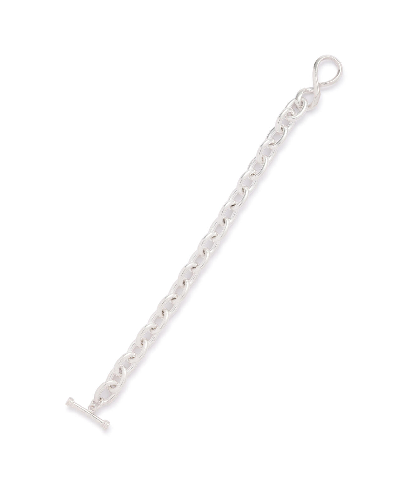 meian/メイアン/STERLING SILVER CLOG FAT CHAIN BRACELET | Schott