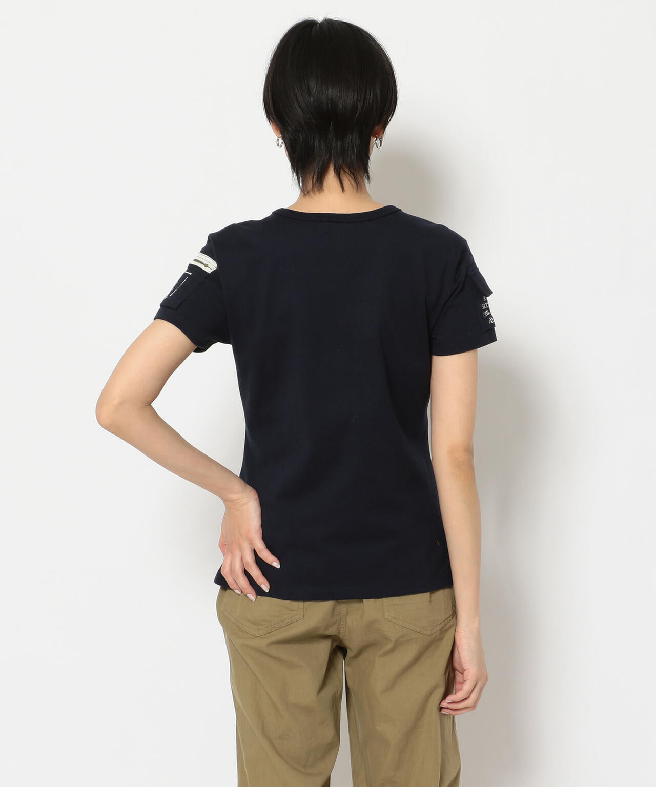 【WEB限定】ファティーグVネックティーシャツ/ FATIGUE V-NECK T-SHIRT