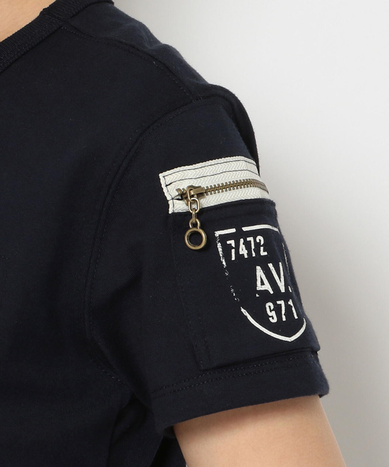 【WEB限定】ファティーグVネックティーシャツ/ FATIGUE V-NECK T-SHIRT