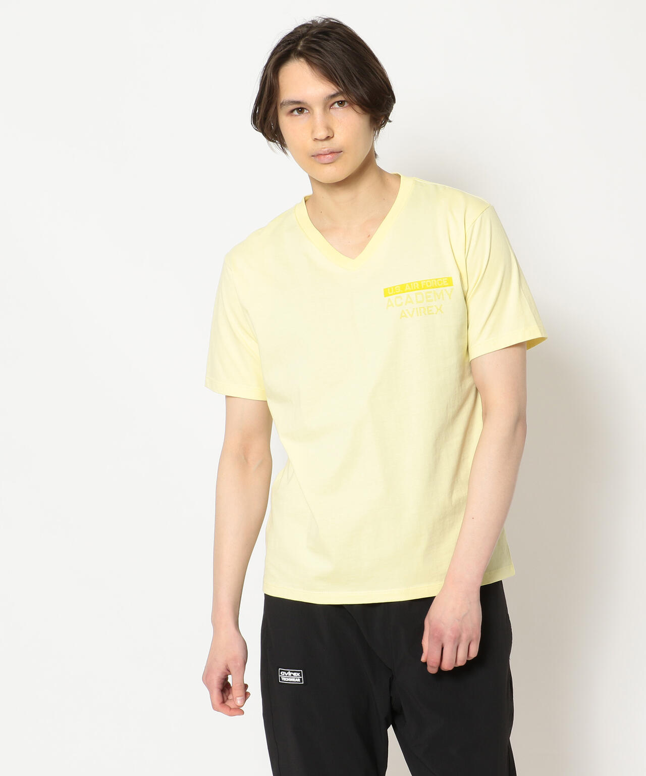 Vネック Tシャツ フライングカデット/ SS V-NECK T-SHIRT FLYING