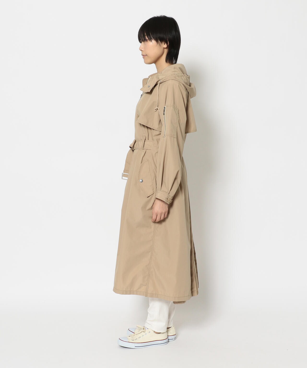 スタンドシェル ロングジャケット/ STAND SHELL LONG JACKET