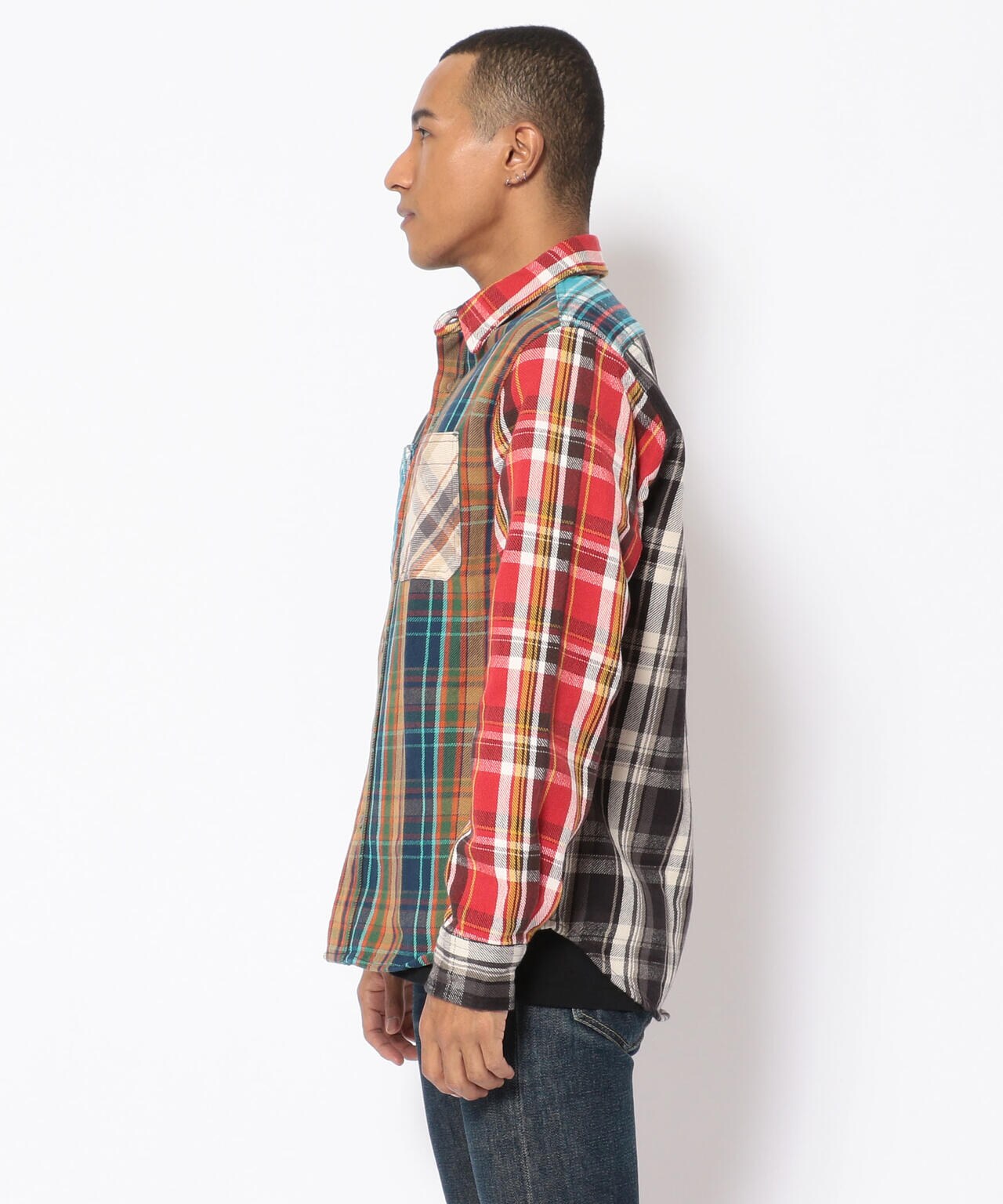 《DAILY/デイリー》COTTON FLANNEL CHECK SHIRT/コットン フランネル チェックシャツ