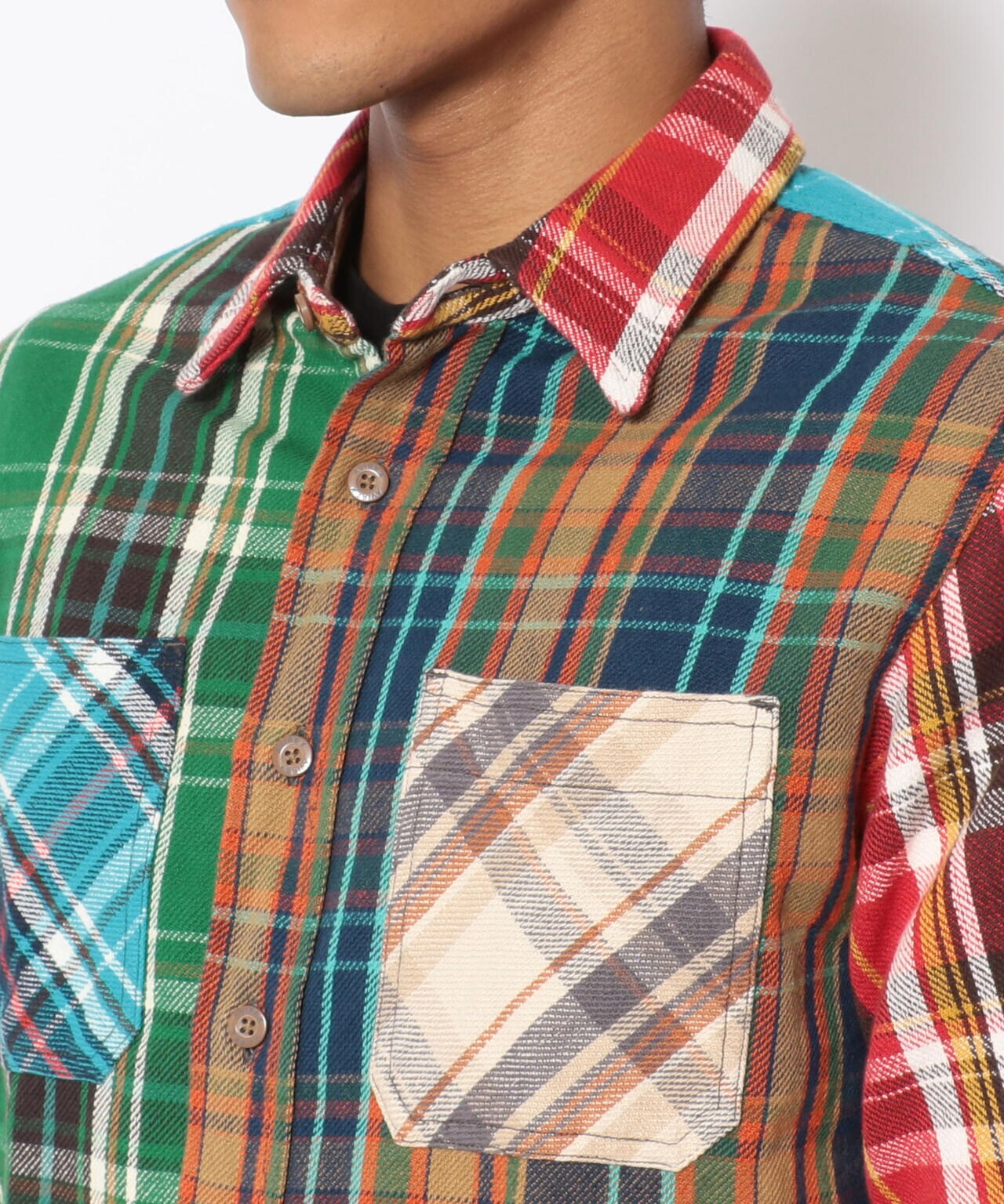 《DAILY/デイリー》COTTON FLANNEL CHECK SHIRT/コットン フランネル チェックシャツ
