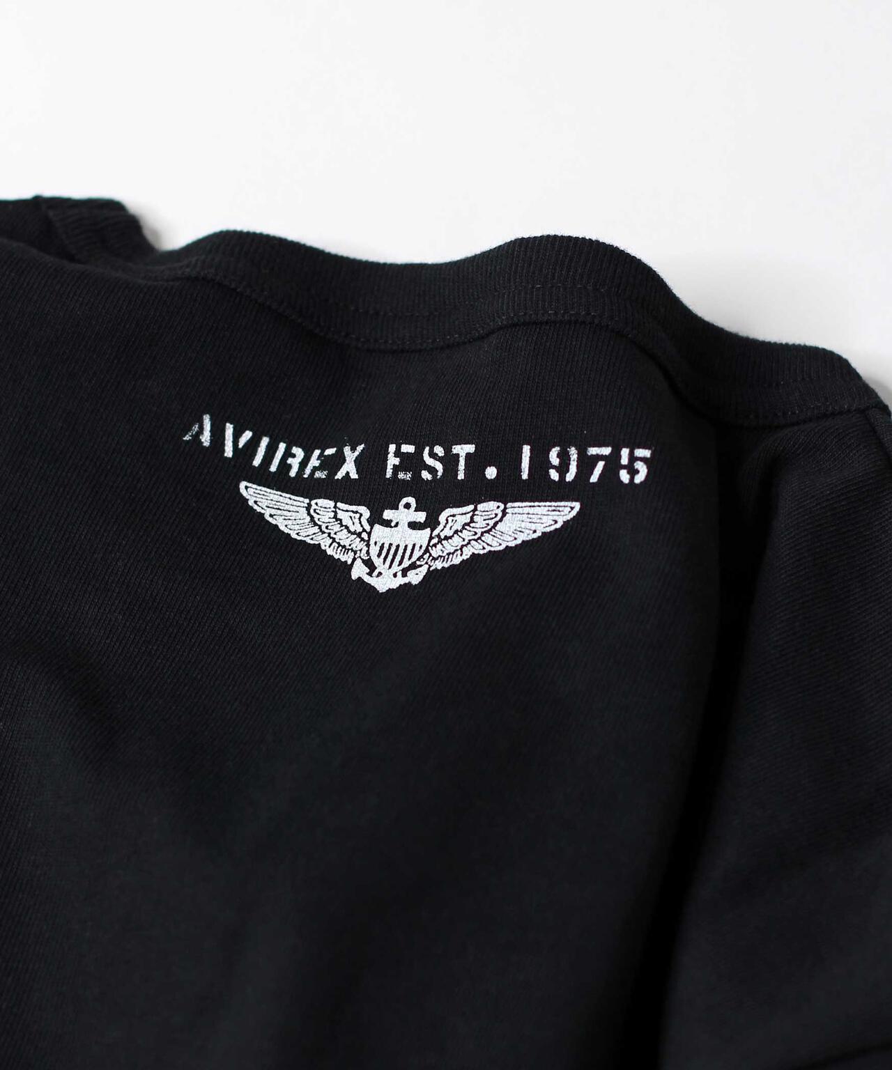 【WEB&DEPOT限定】ユニセックス　トップガン ワッペン Tシャツ/TOP GUN WAPPEN T-SHIRT