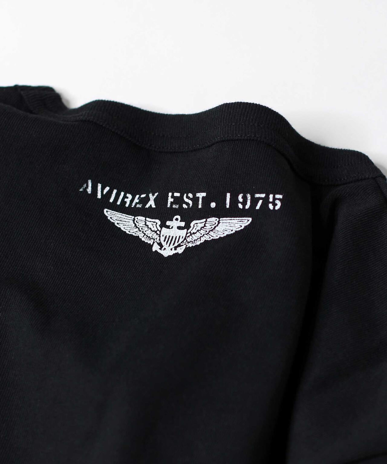 【WEB&DEPOT限定】ユニセックス　トップガン ワッペン Tシャツ/TOP GUN WAPPEN T-SHIRT
