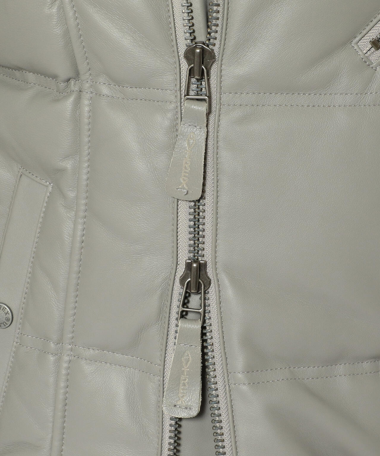 WOOL COMBI LEATHER DOWN/ ウールコンビレザーダウン