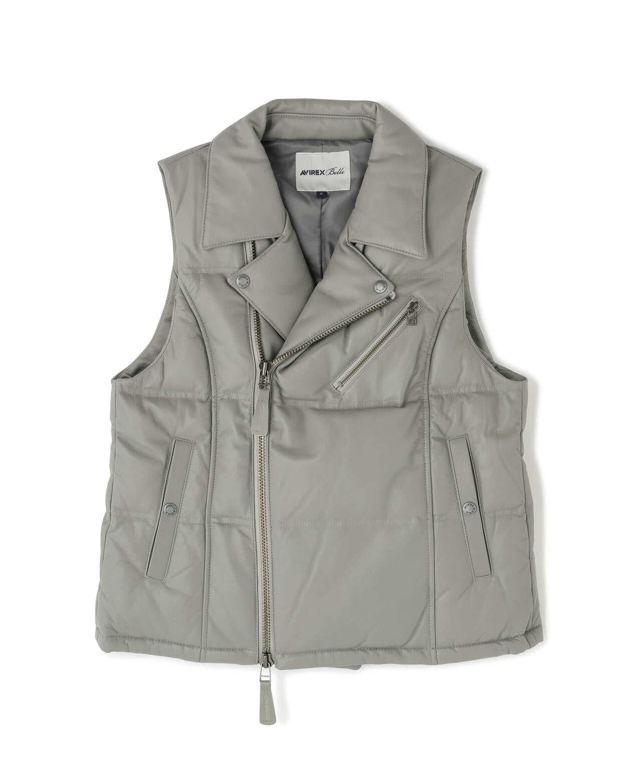 WOOL COMBI LEATHER DOWN/ ウールコンビレザーダウン