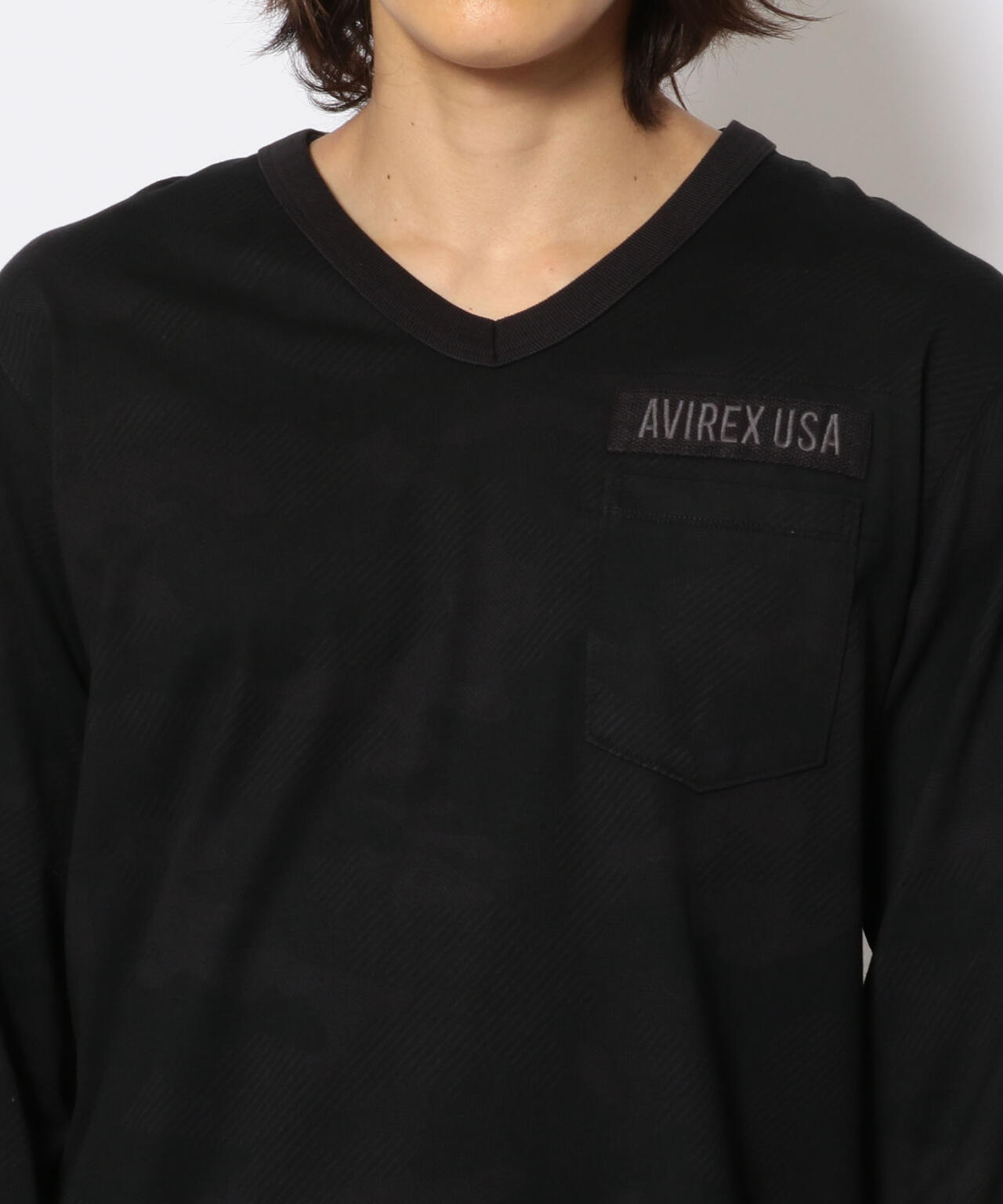 【WEB限定】ファティーグ  Vネック Tシャツ /FATIGUE V-NECK T-SHIRT