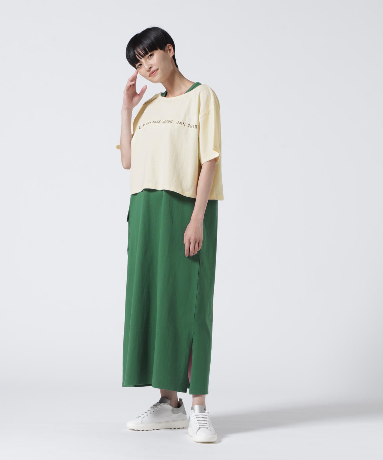 直営店限定】2WAY SET CARGO ONEPIECE/ 2ウェイセットカーゴワンピース